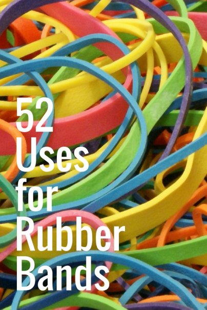 52 Uses For Rubber Bands